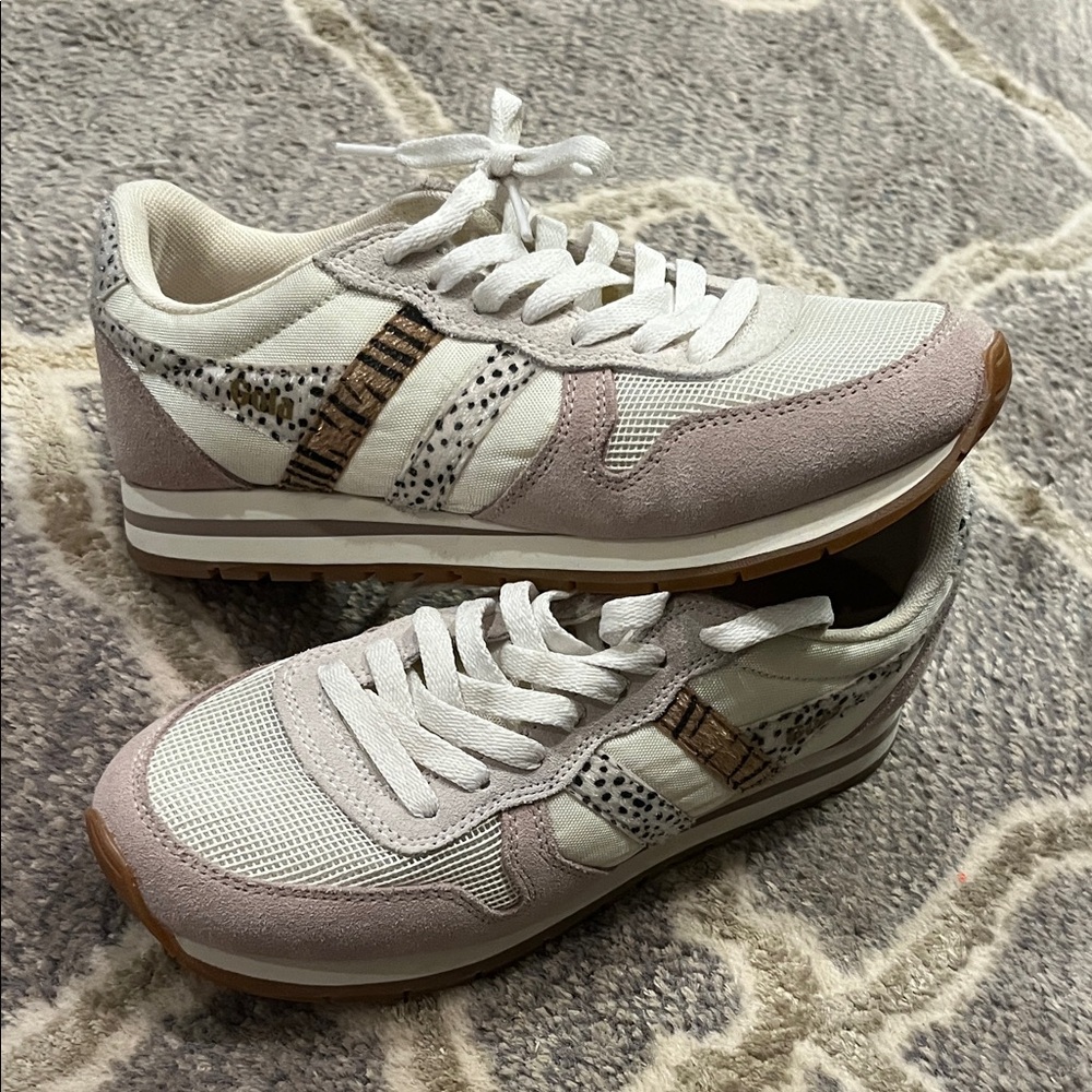 Gola Daytona Safari Sneakers   Offwhite/Blossom. Worn once -Excellent Condition!